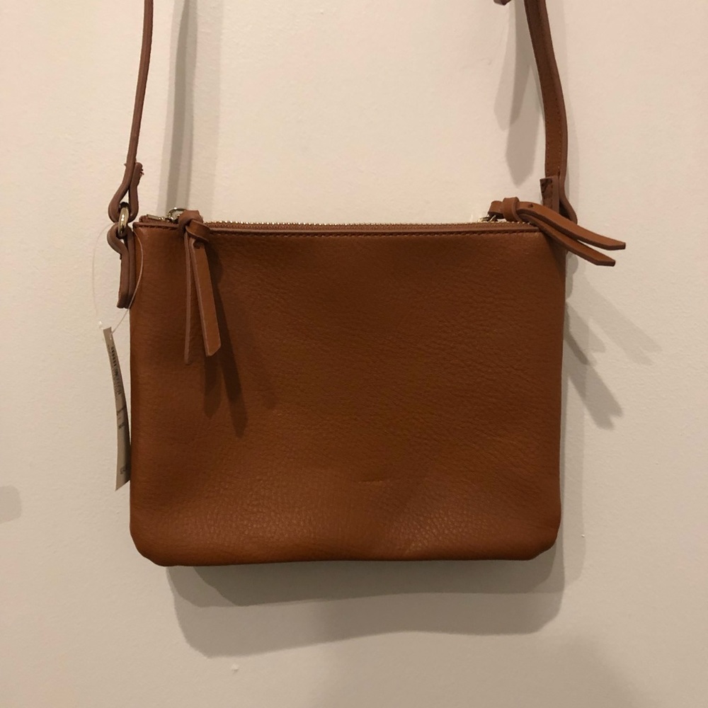 NWT Old Navy Camel Crossbody Bag